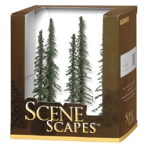 Bachmann 32003 Ss Conifer Trees 5-6 ( 6 )