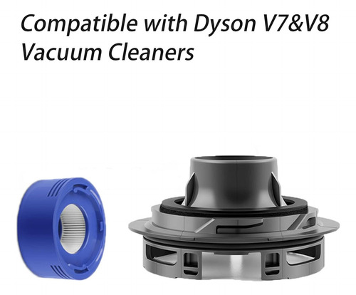 Recambio De Filtro Y Cubierta De Motor Compatible Con Dys...