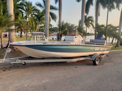 Imagen 8 de 10 de Lancha Bay Hawk 1996 20ft Yamaha 115hp Pesca Remolque Fibra