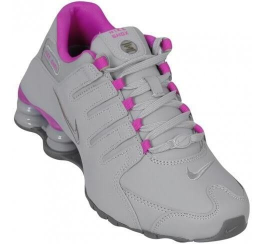 nike shox nz branco feminino