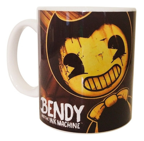 Bendy And The Ink Machine Taza Leche Regalo Niño Navidad 