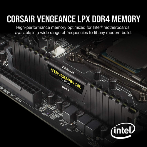 Memória Ram Corsair Vengeance Lpx 4gb / Ddr4 / 2400mhz