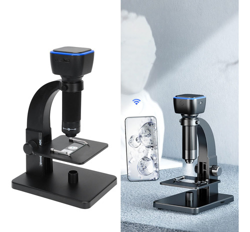 Microscopio Digital 2000x Doble Lente Hd Wifi Usb