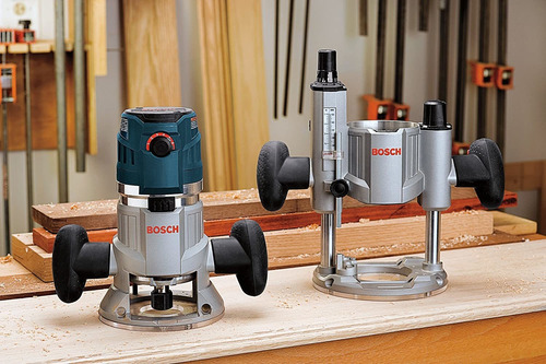Bosch 2.3 Hp Combinación Zambullida & Fijo - Paquete Router