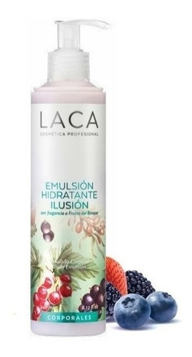 Emulsión Hidratante Laca Ilusión - Aroma Frutos Del Bosque