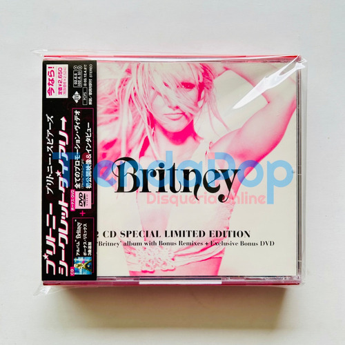 Britney Spears Britney Special Limited Edition Japon Cd Dvd