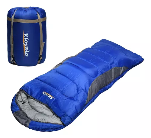 Sacos de dormir de invierno de 0 grados para adultos camping (15.87 oz/m²)  - Rango de temperatura (5F–32F) saco de compresión impermeable portátil 