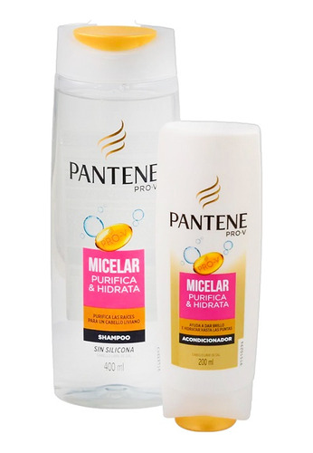 Pantene Pack Shampoo 400ml + Acond. 200ml Suchina Sa