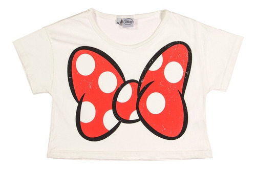 Remera Nena Minnie Mickey Mouse  Juvenil, Original Disney