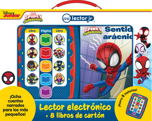 Libro Lector Magico Junior Spidey Me Reader Jr - Spiderman