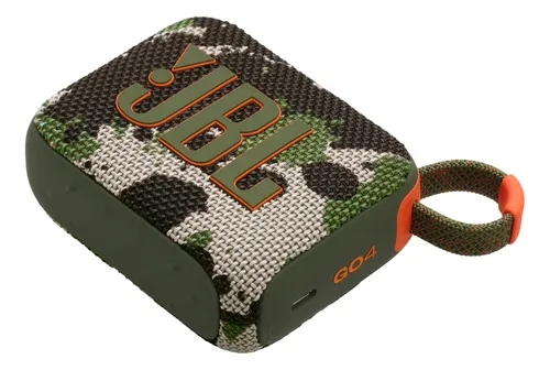 Parlante Jbl Go 4 Squad Bluetooth Ultraportátil Camuflado