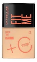Comprar Base de maquillaje líquida Maybelline Fit Me Fresh tint Base de Maquillaje tono beige 01 - 30mL 30g