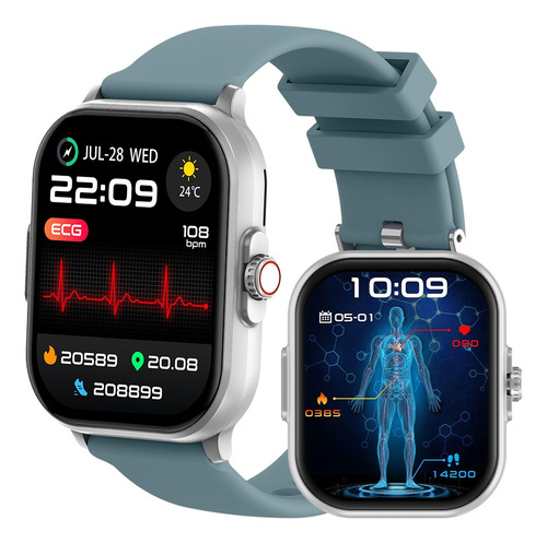 Ecg Smartwatch Fpg Ppg Deportivo Reloj Inteligente Colmi C63