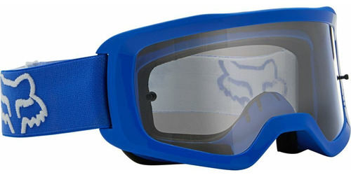 Goggles Lentes Fox Racing Main Motocross Enduro Cuatri Rzr Color de la lente Claro Color del armazón Azul