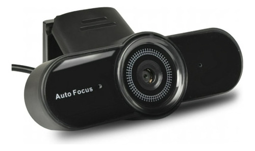 Camara Web Webcam 8mp Full-hd 1080p 30fps Usb 2.0 Lente Hq ® Color Negro