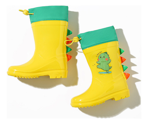Botas Para Lluvia Niño Dinosaurio Botas De Lluvia Duradero B