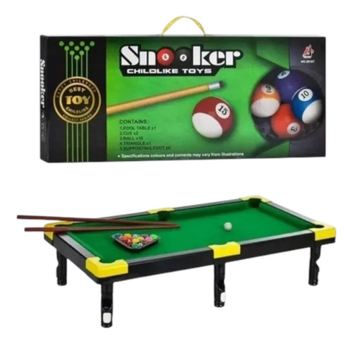 Mini Mesa De Pool Juego De Mesa - Juego Para Niños