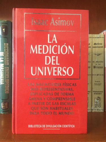 Isaac Asimov La Medicion Del Universo Pasta Dura
