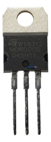 Transistor D45h11 Genuino Stmicroelectronics Pnp 80v 10a