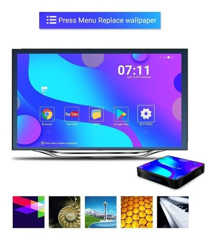 Super Tv Box A5x Max 4gb 32gb Smart Tv 4k Android 9 Bluetoot