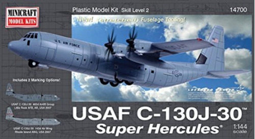 Kit Modelo Hercules Minicraft Model C-130j-30 Super Para