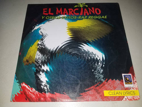 Lp Vinilo Disco El Marciano Y Otros Exitos Rap Y Reggae