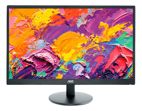 Monitor Aoc 21.5 Wide 1920x1080, Tn, 5ms, 60hz, Hdmi Y Vga