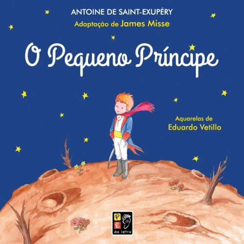 Livro O Pequeno Príncipe - Com Aquar Antoine De Saint-e