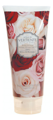  Vertiente Body Lotion Rosas De Bulgaria Crema Corporal 200ml Tipo De Envase Pote Fragancia Rosas De Bulgaria