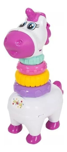 Juguete Unicornio Pony De Apilar Para Niños - Maral