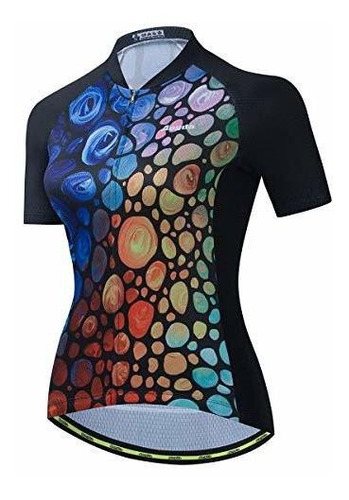 Manga Para Mujer Jersey De Ciclo Corto Aogda Bicicletas Sili