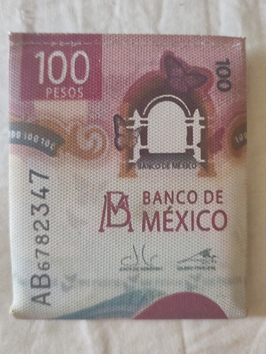 Cartera Minimalista Billete 100 Hipster Regalo Día Del Padre