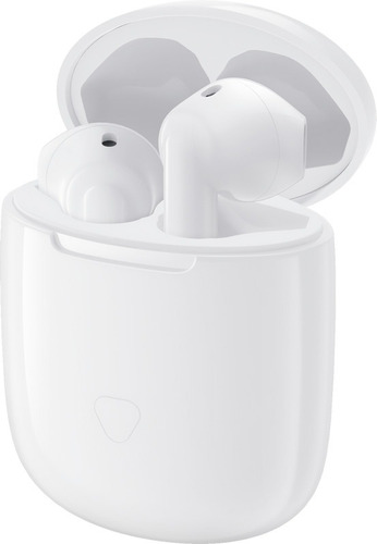 Auricular in-ear gamer inalámbrico Soundpeats TrueAir blanco con luz LED