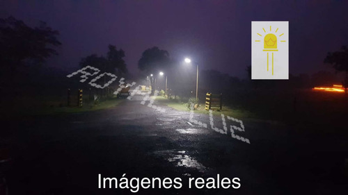 Imagen 9 de 9 de Luminaria Led Solar 90w + Brazo Con Control Remoto