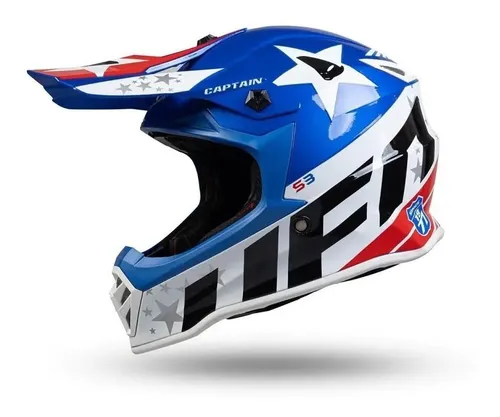 Casco Ufo Niño Motocross Mx Enduro Bmx - Trapote Racing