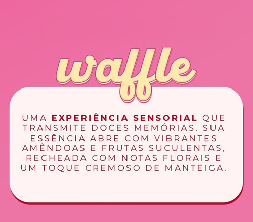 Body Splash Waffle Linha Candy Edição Limitada Wepink Virgínia Fonseca Original