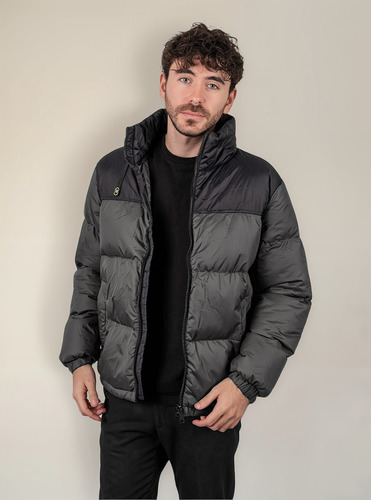 Chaqueta Hombre Combinada Casual Nueva Con Capucha Temporada Invierno