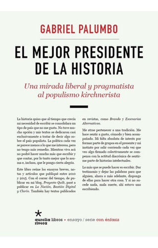 El Mejor Presidente De La Historia - Gabriel Palumbo