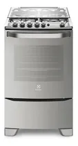 Comprar Cocina Inoxidable 56cm 4hornallas Triple Llama Grill Electro Color Silver