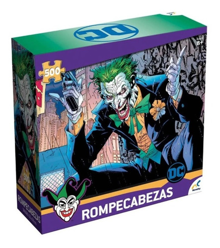 Joker Guason Villano De Batman Rompecabezas 500 Pz Novelty