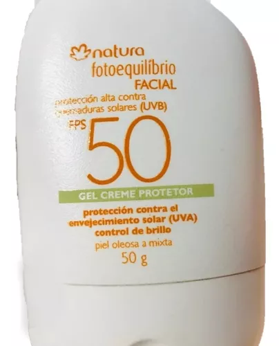 Fotoequilibrio - Gel Crema Protector Facial Fps 50 Natura