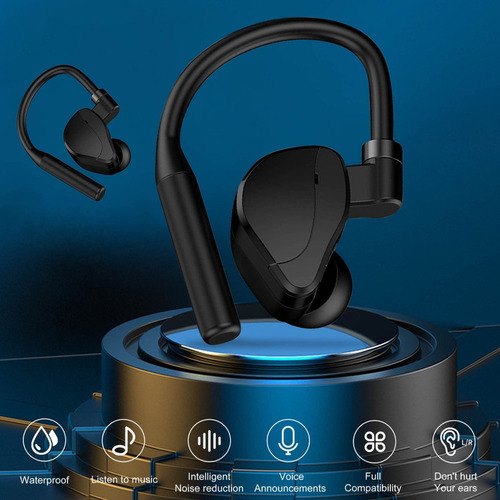 Fone De Ouvido Bluetooth Sem Fio Atrás Da Orelha Bluetooth