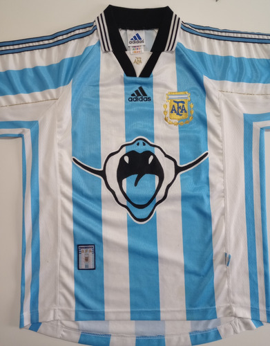 Camiseta De Argentina 1998 - Los Piojos - Única 
