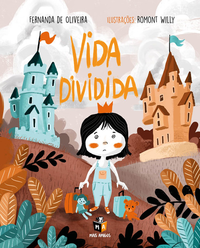 Vida dividida, de Oliveira, Fernanda de. Editora Mais Ativos Serviços de Educação Ltda, capa mole em português, 2019