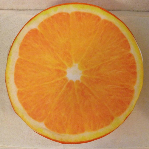 Cojín Rebanada De Naranja 40cm