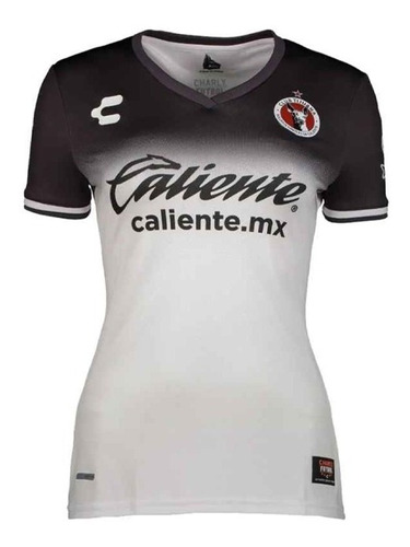 Jersey Xolos Club Tijuana (5018154.0) Para Dama Blanco/negro