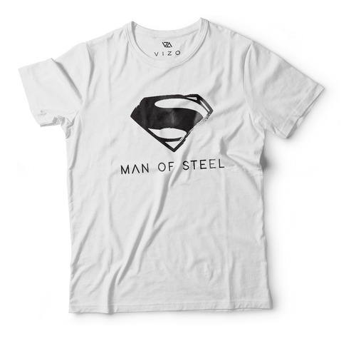 Playera Superman Man Of Steel ¡excelente Calidad!