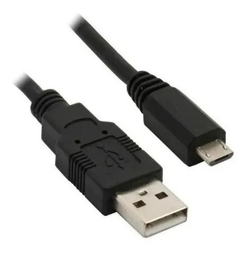 Cable USB - Micro USB V8 con filtro de 1,5 m, color negro