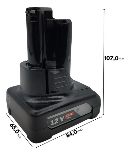 Bateria Gba 4ah 12v Compatível Com Ferramentas Bosch 12v