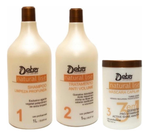 Detra Hair Kit Progressiva Natural Lise (antiga Vita Lise)